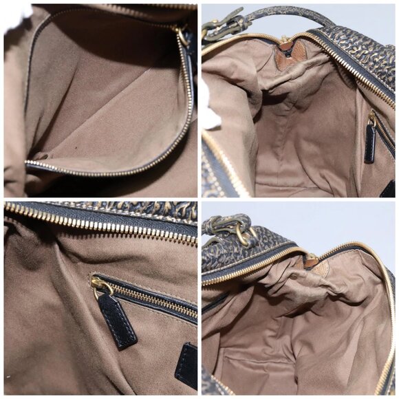 Chloe Hand Bag Leather 2way Gold - Picture 15 of 15